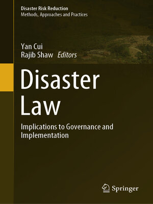 cover image of Disaster Law